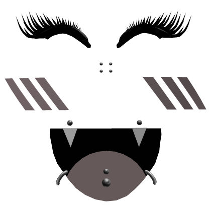 3D SSHF Lashes Piercings Roblox item