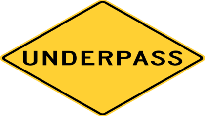 Underpass Sign Roblox decal