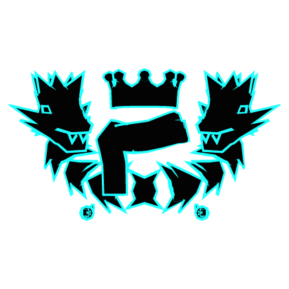 Cartoony Cyan Crown Wrap Scarf Dragon Katana Combo Roblox item