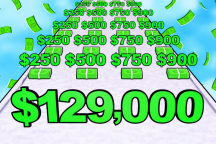 97% Win Obby Glass Bridge Reach +$10,000!🤑