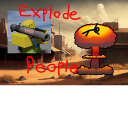 explode people game