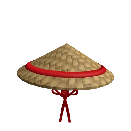 Red Banded Straw Hat | Roblox Item - Rolimon's