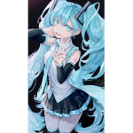 Blue hair Krew