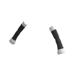 🍀White Point Black Arm Warmer