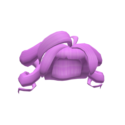 Lavender Curled Twintails Roblox item