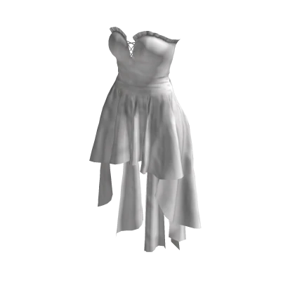 Vampire Halloween Ruffle Long gown dress | Roblox Item - Rolimon's