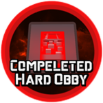 Hard Obby Badge!