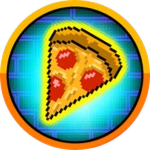 Pizza! Roblox badge thumbnail
