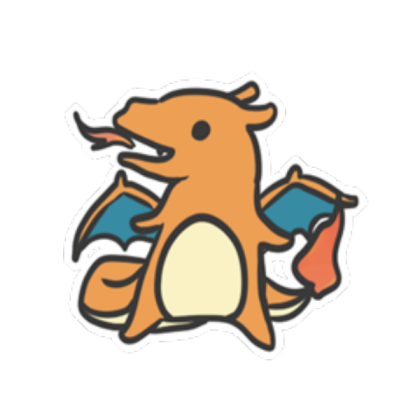 Cute Charizard Roblox decal