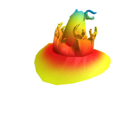 Red Wizard Hat of Flames