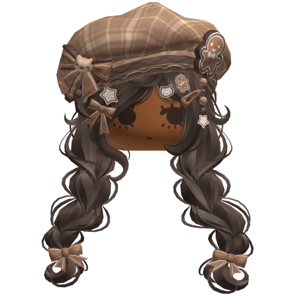 ♡ Christmas Gingerbread Braids (Brown)