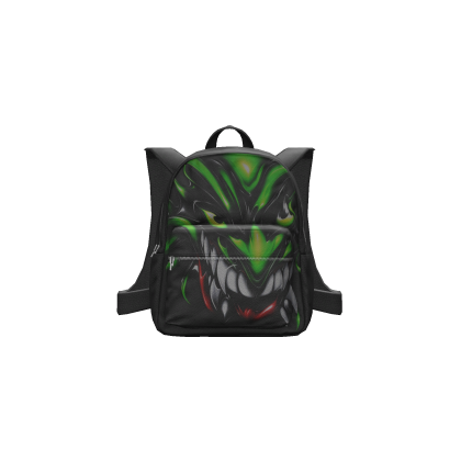 Green Monster Graphic Backpack Roblox item