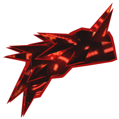 Red Hacker Demon Knight Pauldron (RIGHT)