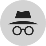 You've gone incognito