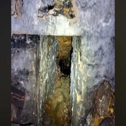 Creepy abandoned mine with tiny tunnel Roblox decal