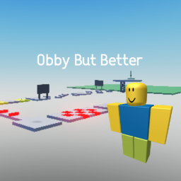 Obby but you have to fight