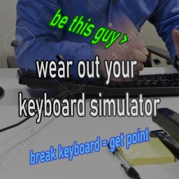 wear out your keyboard simulator icon