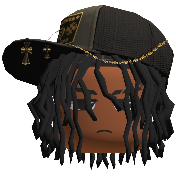 Dreads with Designer Cap