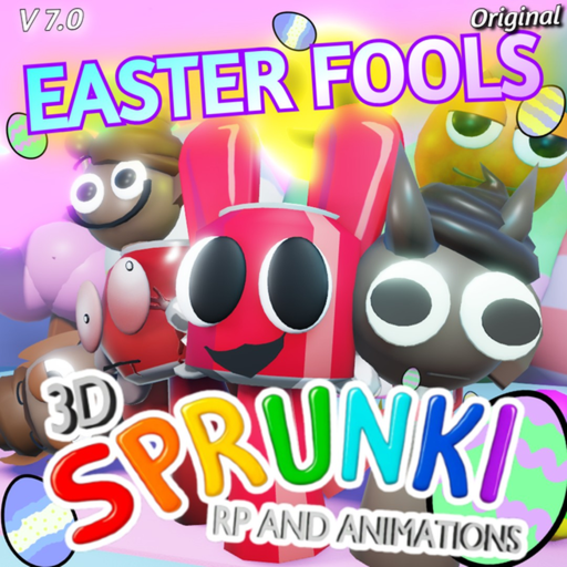3D Sprunki RP And Animations [🥚EASTER🐣]