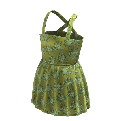 Forever 21 Floral Sundress Green | Roblox Item - Rolimon's