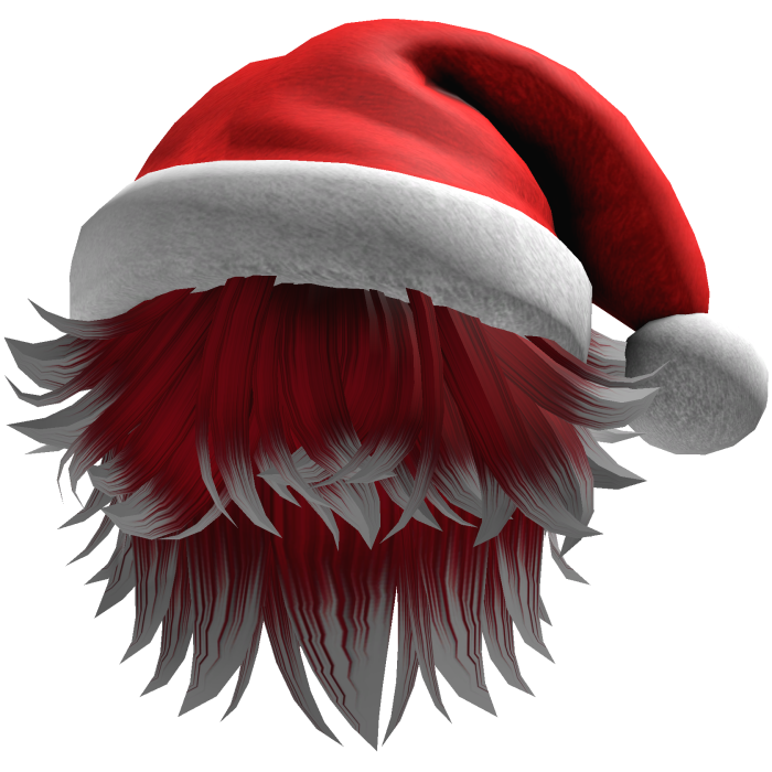 Beautiful hair emo y2k Christmas beret (Red)