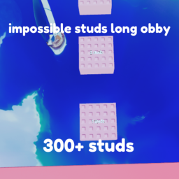 Impossible studs long obby