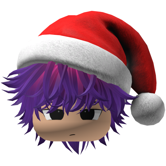 fluffy hair Christmas beret hat (Purple-pink)