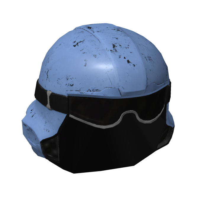 Maskless Helldivers SEAF Helmet Grunt