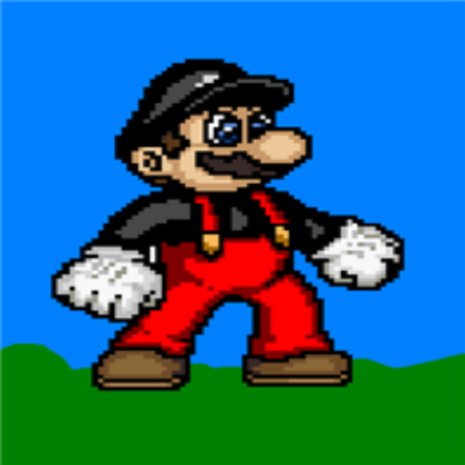 Fleskhjerta Mario Roblox decal