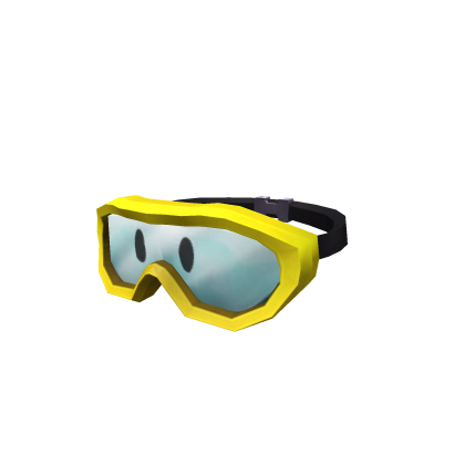 Yellow Safety Goggles