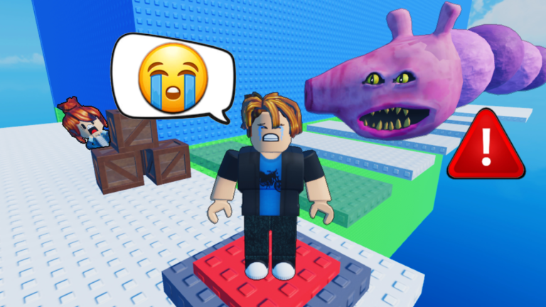 Scary Pig Troll Tower 😱 screenshot 1