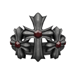 Ruby Cross Crown