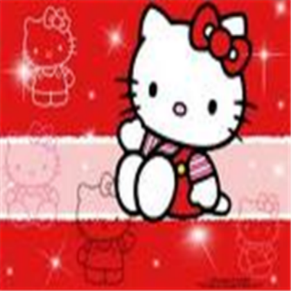 Cute hello kitty Roblox decal