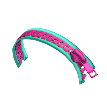 Blue & Pink HARAJUKU XL Zipper Roblox item
