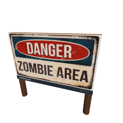 Zombie sign
