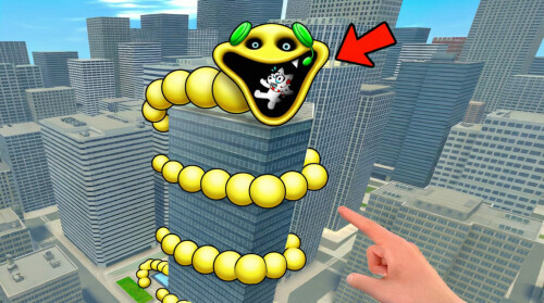 [😱] Scary Worm Slap Tower
