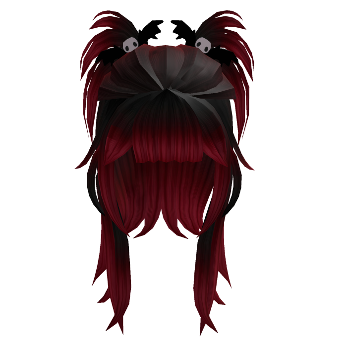 Crimson Hair Grunge