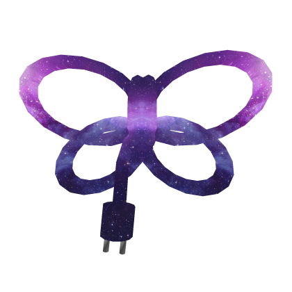 Galaxy Wired Bow Tie Roblox item