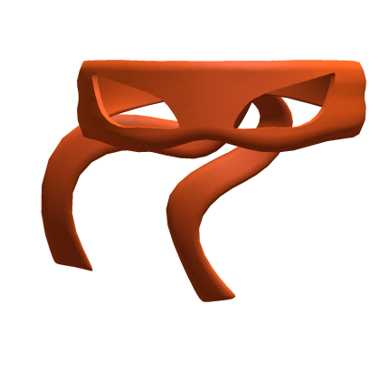orange ninja mask