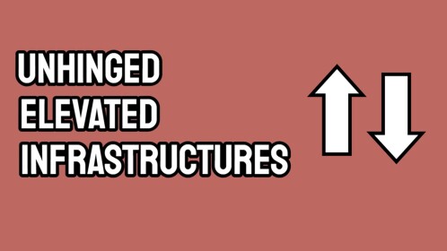 Zitadelle der unruhigen erhöhten Infrastrukturen
