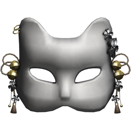 Black Kitsune Mask Roblox item