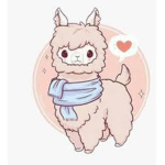 Kawaii Llama corns