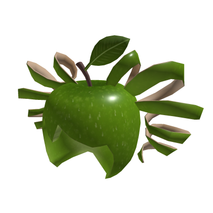 Green Apple Hair 🍏 with Ponytail Roblox item