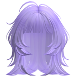 Fluffy Blob Cut (Light Purple)
