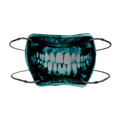 Weirdcore Creepy Mouth With Hooks