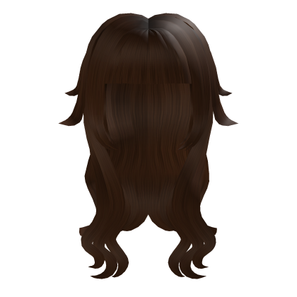 Cute Brown Anime Y2K Hair Roblox item