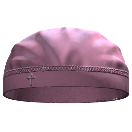 ✚ Pink Chrome Skull Cap  Roblox item