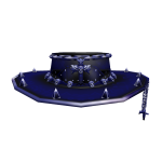 [CODE CLSH] Cursed Blue Spike Hat