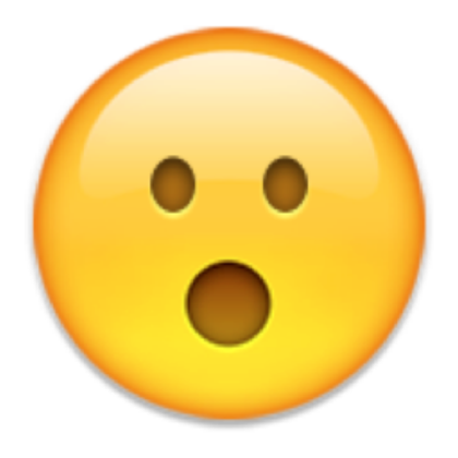 Surprized Emoji Face Roblox decal