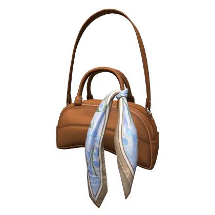 Brown Leather Pride Collection Handbag & Twilly | Roblox
